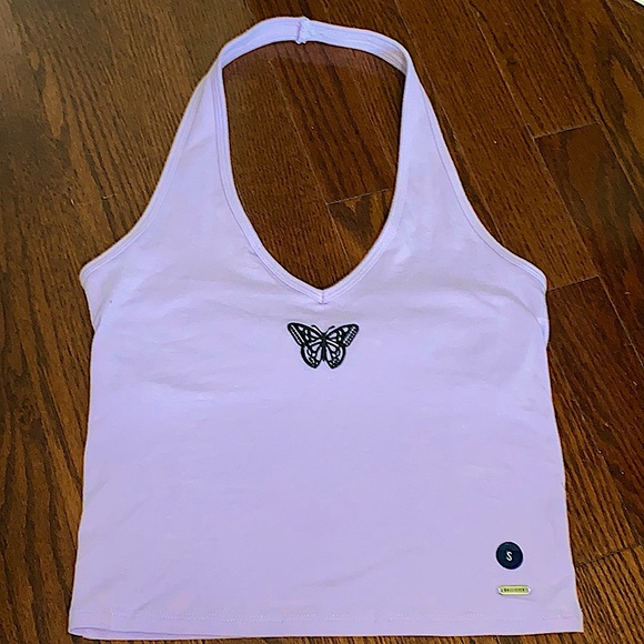Hollister Soft Purple Crop Top - Picture 1 of 6
